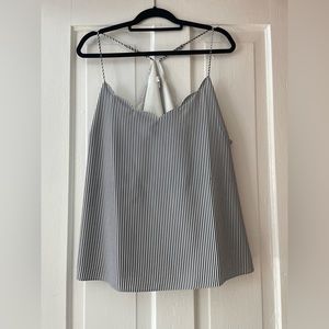 Plus Size Scalloped J.Crew Tank